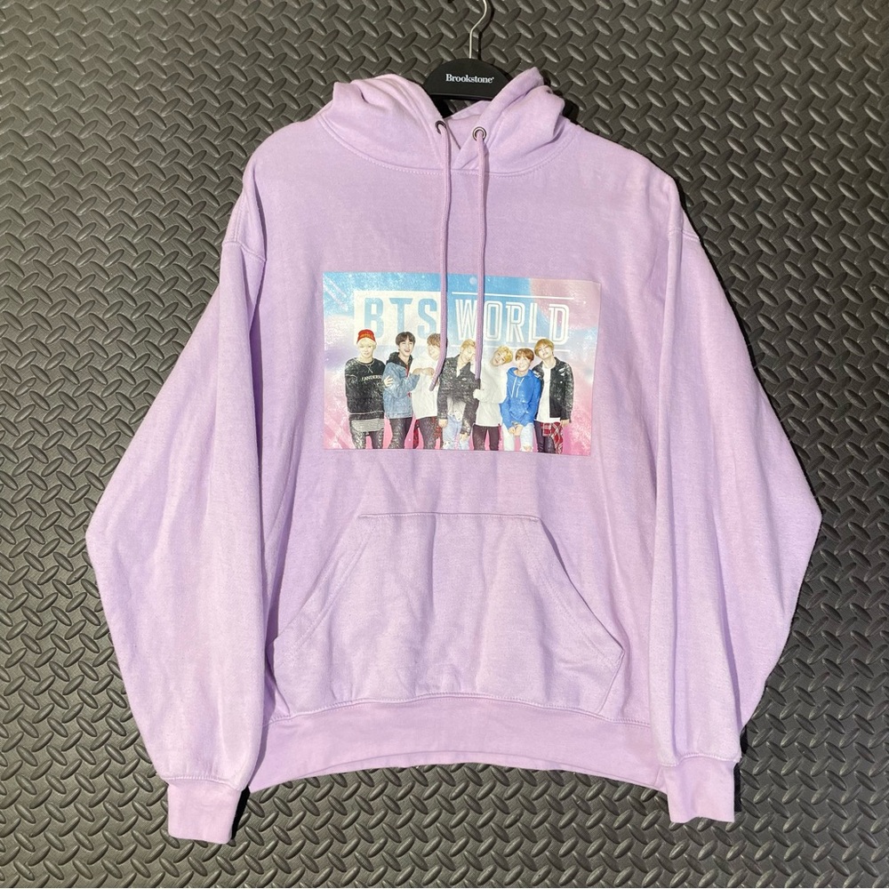 BTS World Purple Pacific & Co. Women’s Medium Hoodie‎ Sweater